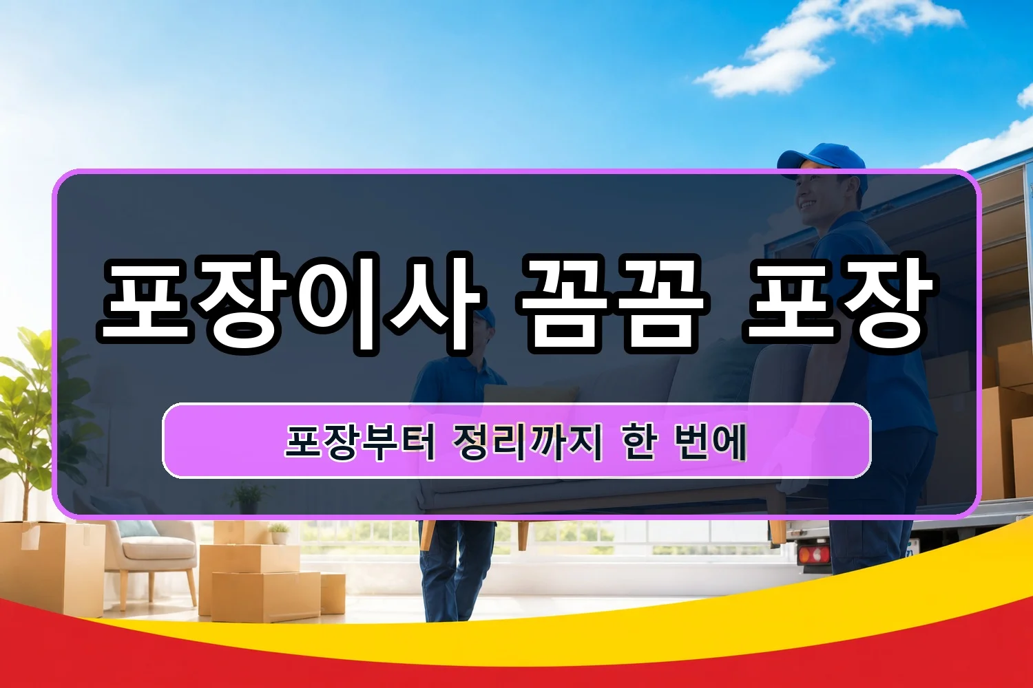 비산2.3동 1톤이사 시공 2