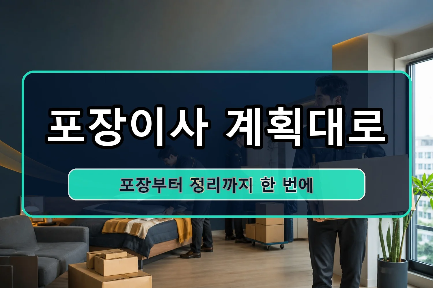 성내 포장이사 시공 5